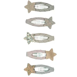 Stellina Mini Clic Clac Hair Clips in Bronze by Mimi & Lula
