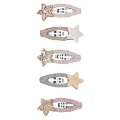 Stellina Mini Clic Clac Hair Clips in Neutrals by Mimi & Lula