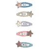 Stellina Mini Clic Clac Hair Clips in Multicolours by Mimi & Lula
