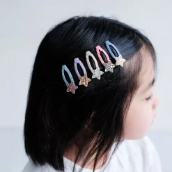 Stellina Mini Clic Clac Hair Clips in Multicolours by Mimi & Lula