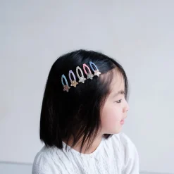 Stellina Mini Clic Clac Hair Clips in Multicolours by Mimi & Lula