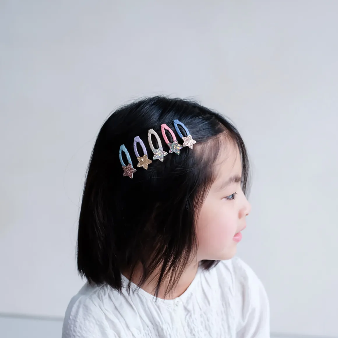 Stellina Mini Clic Clac Hair Clips in Multicolours by Mimi & Lula