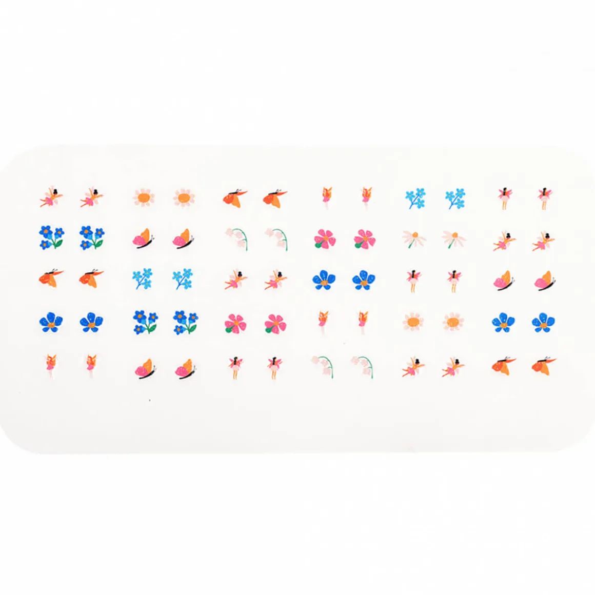 Stick on Earrings Fairies in The Garden (30 pairs) by Rex London