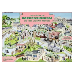 Story of Impressionism 1000 Piece Jigsaw Puzzle: Spot the Artists in Belle Époque Paris by Marcel George