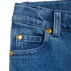 Straight Denim Jeans by Mini Rodini