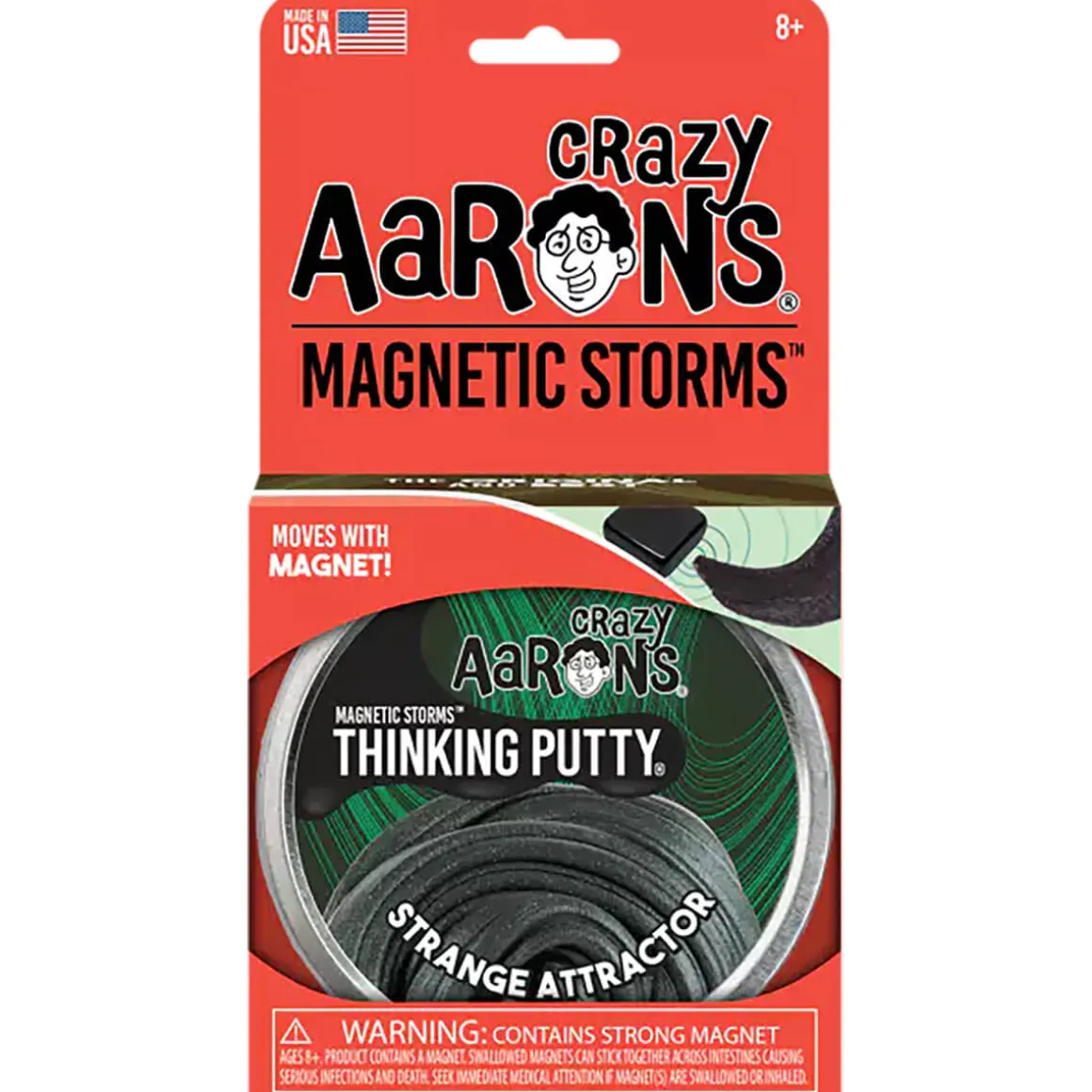 Strange Attractor Magnetic Storms Thinking Putty by Crazy Aarons