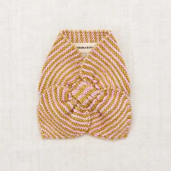 Strata Sledding Scarf in Citron by Misha & Puff