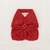 Strata Sledding Scarf in Red Flame by Misha & Puff