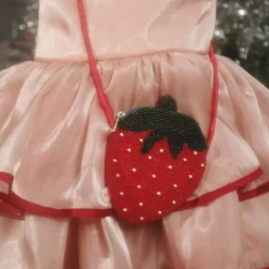 Strawberry Beaded Bag by Konges Slojd