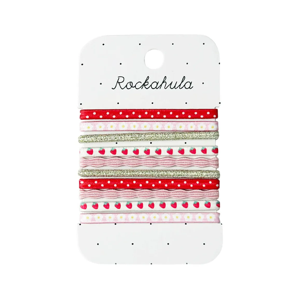 Strawberry Fair Elastic Pony Pack by Rockahula