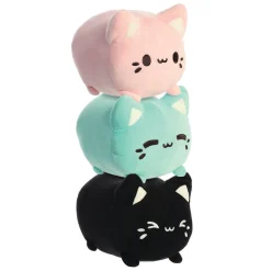 Strawberry Meowchi Soft Toy (18cm) by Aurora