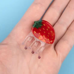 Strawberry Mini Hair Claw by Coucou Suzette