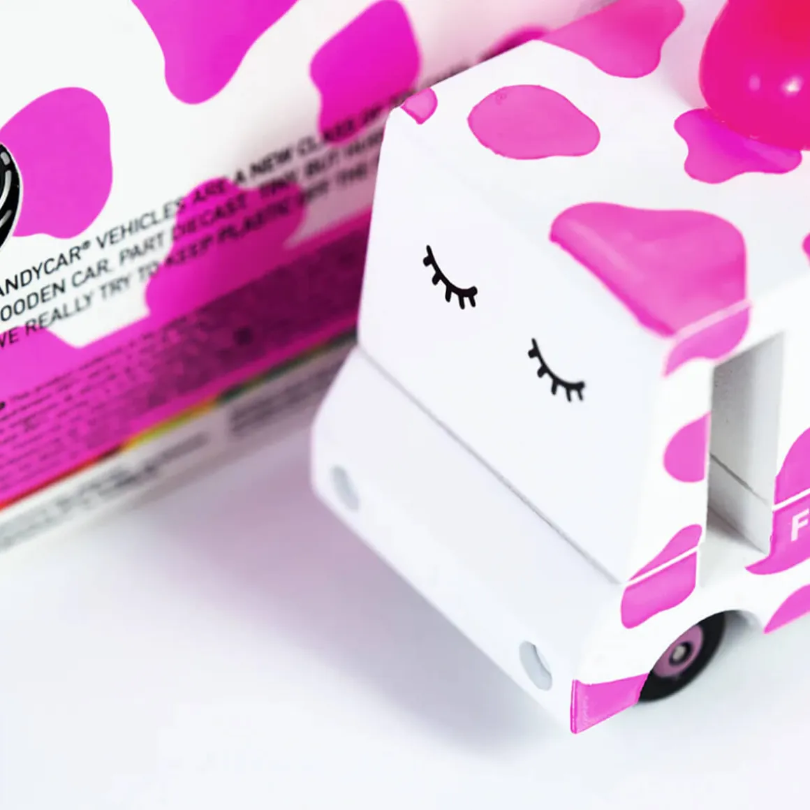 Strawberry Moo Milk Van Mini Candyvan By Candylab Toys