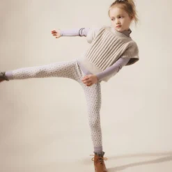 Stretch Legging in Folklore Print / Haze by Soor Ploom - Last One In Stock - 12 Years