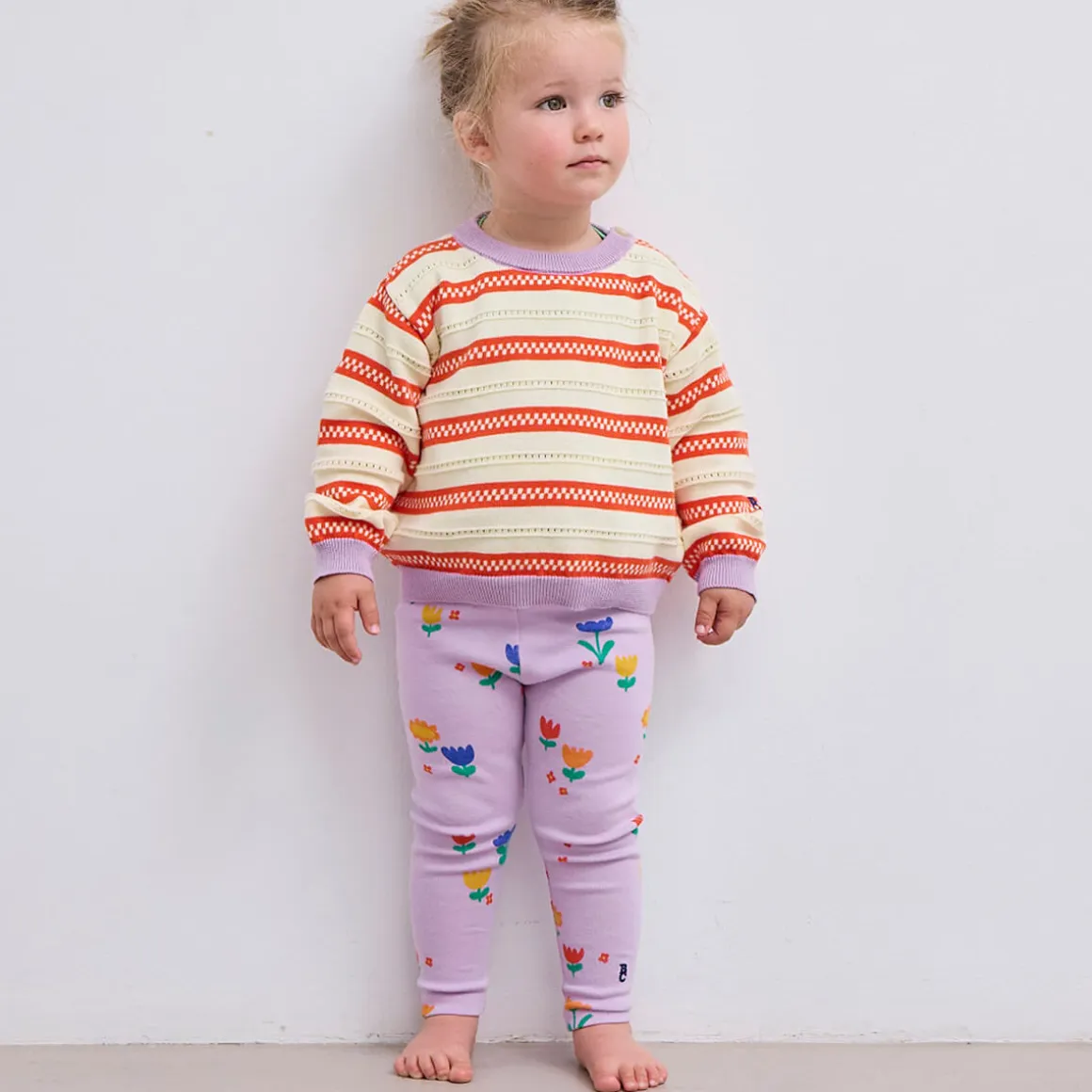 Striped Baby Jumper by Bobo Choses