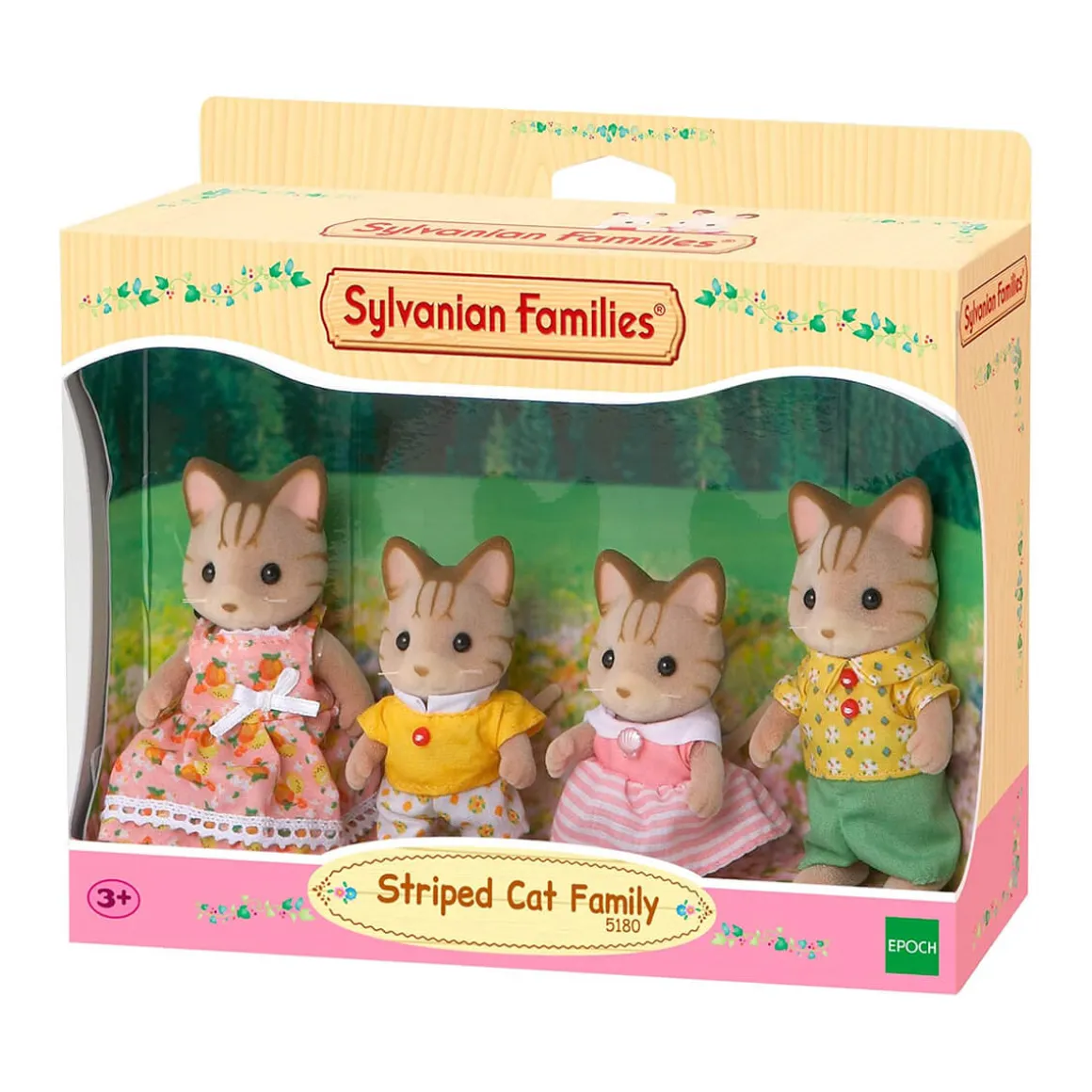 Striped Cat Family by Sylvanian Families