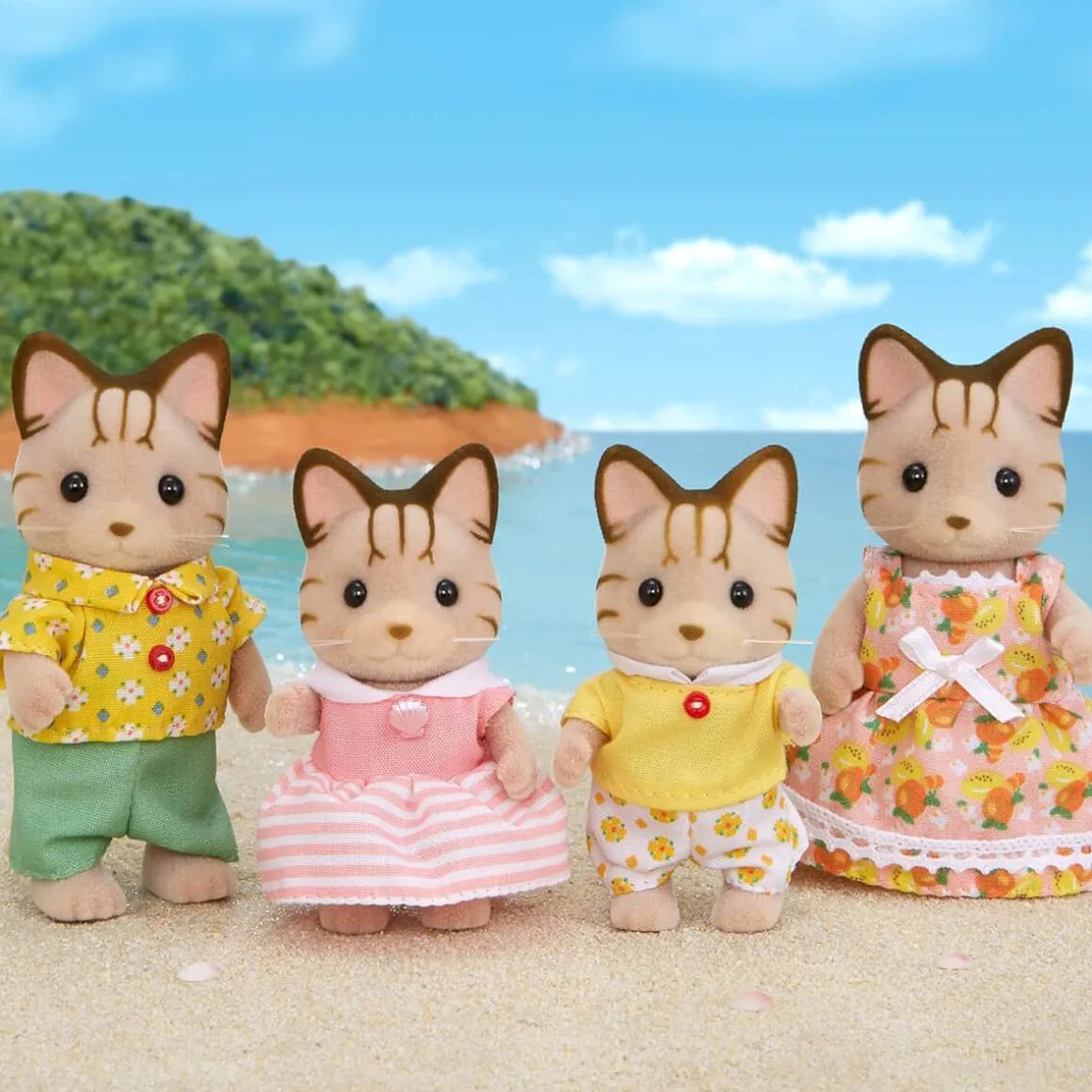 Striped Cat Family by Sylvanian Families