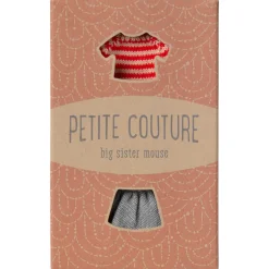 Striped Knitted Sweater And Skirt for Big Sister Mouse by Maileg