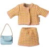 Suit in Yellow Check for Mum Mouse by Maileg