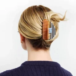 Suki Hair Claw in Stripes by Chunks