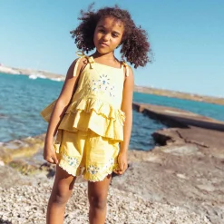 Summer Blossom Set in Misted Yellow by Lali