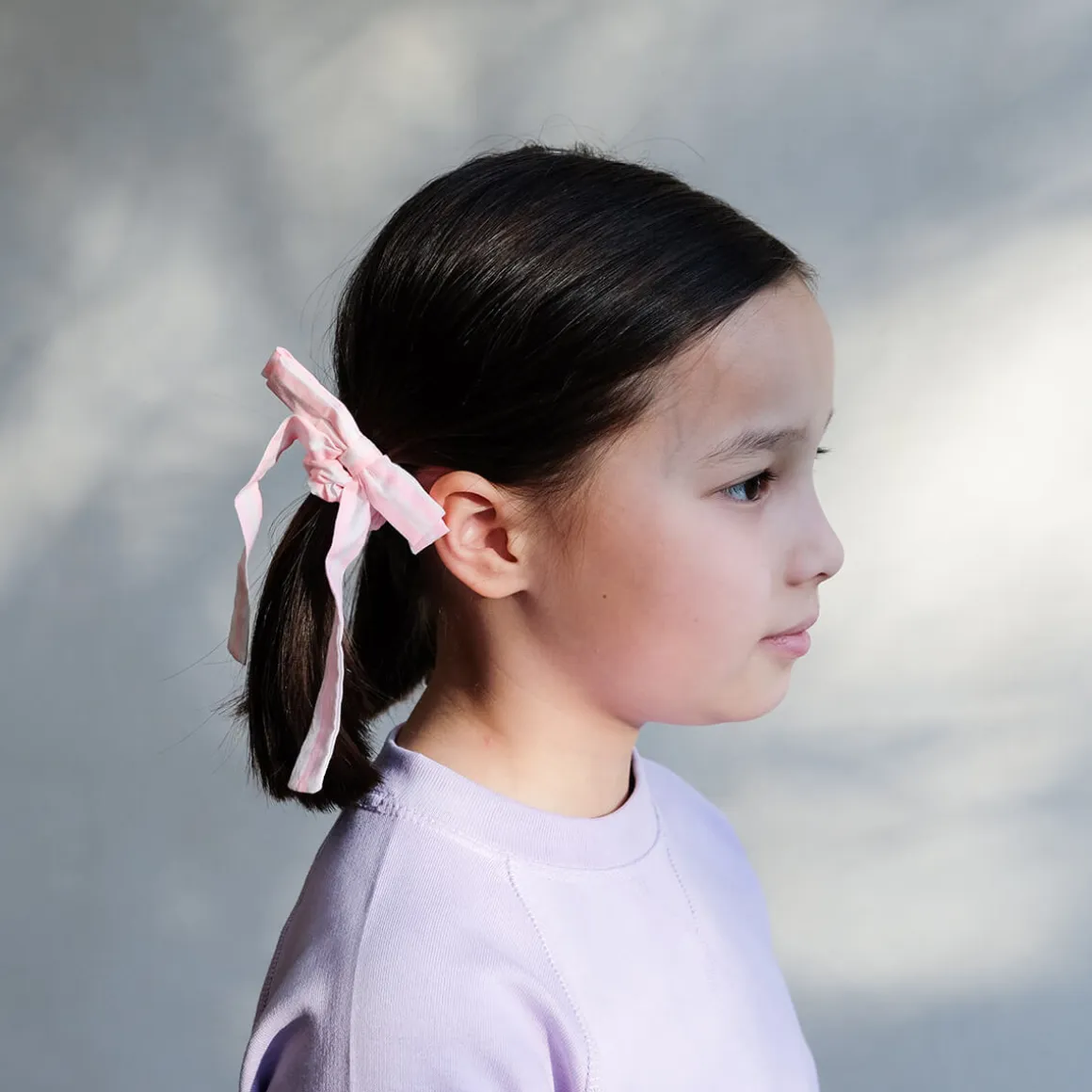 Summer Stripes Bow Scrunchies by Mimi & Lula