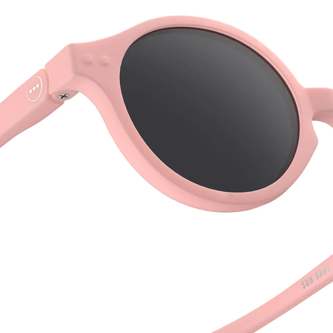 Sun Baby Sunglasses (0-9 Months) in Pastel Pink by Izipizi