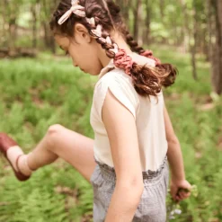 Sundae Tee in Milk Pointelle by Soor Ploom - Last Ones In Stock - 10-12 Years