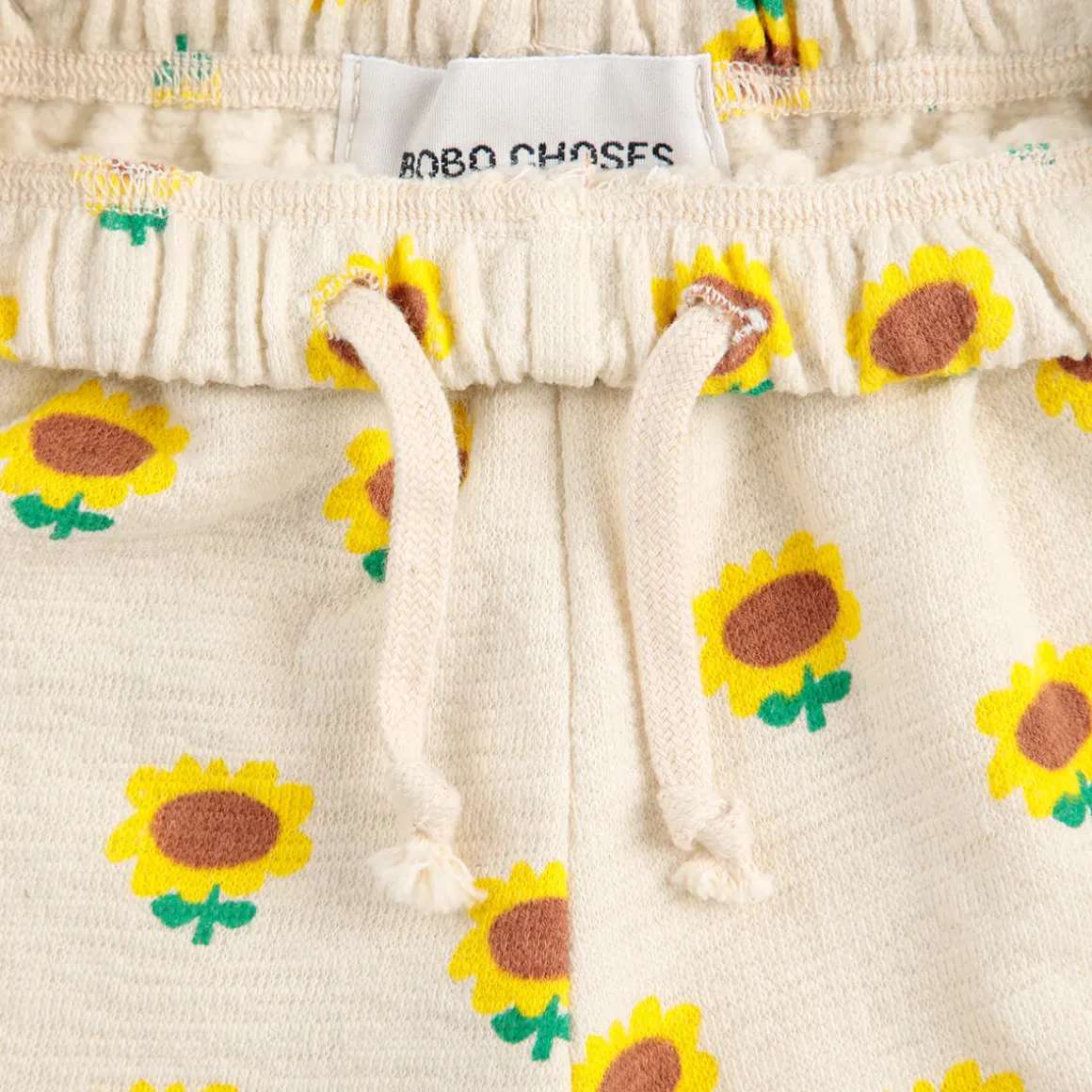 Sunflower All Over Baby Sweatpants by Bobo Choses