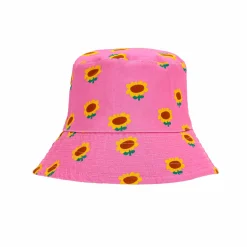 Sunflower All Over Reversible Hat by Bobo Choses