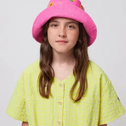 Sunflower All Over Reversible Hat by Bobo Choses