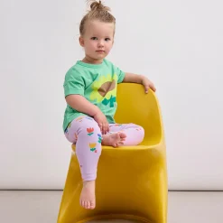 Sunflower Baby T-Shirt in Green by Bobo Choses