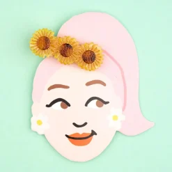 Sunflower Hair Clip by Coucou Suzette