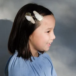 Sunshine Clic Clac Hair Clips by Mimi & Lula