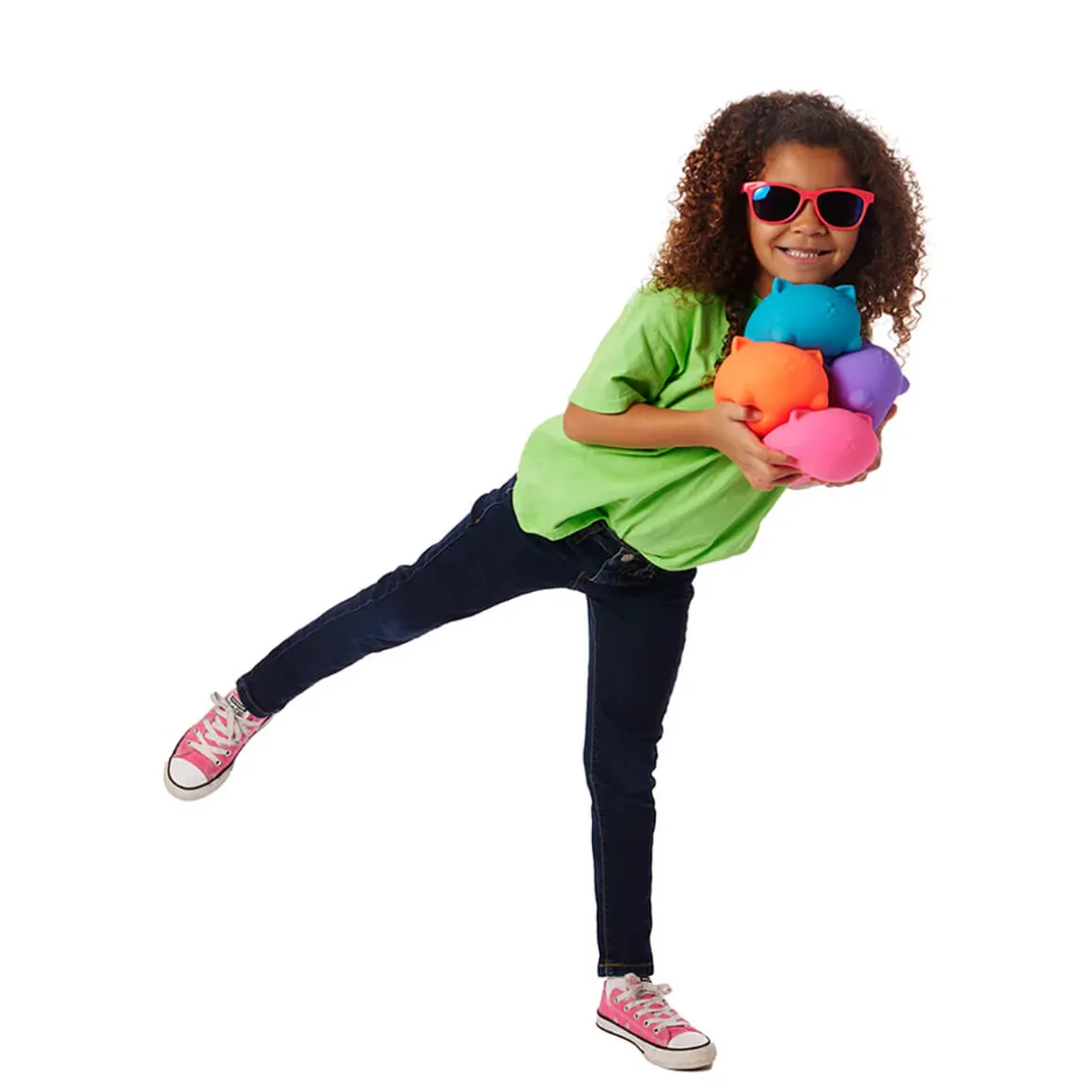 Super Needoh Cool Cats Squishy Toy by Schylling