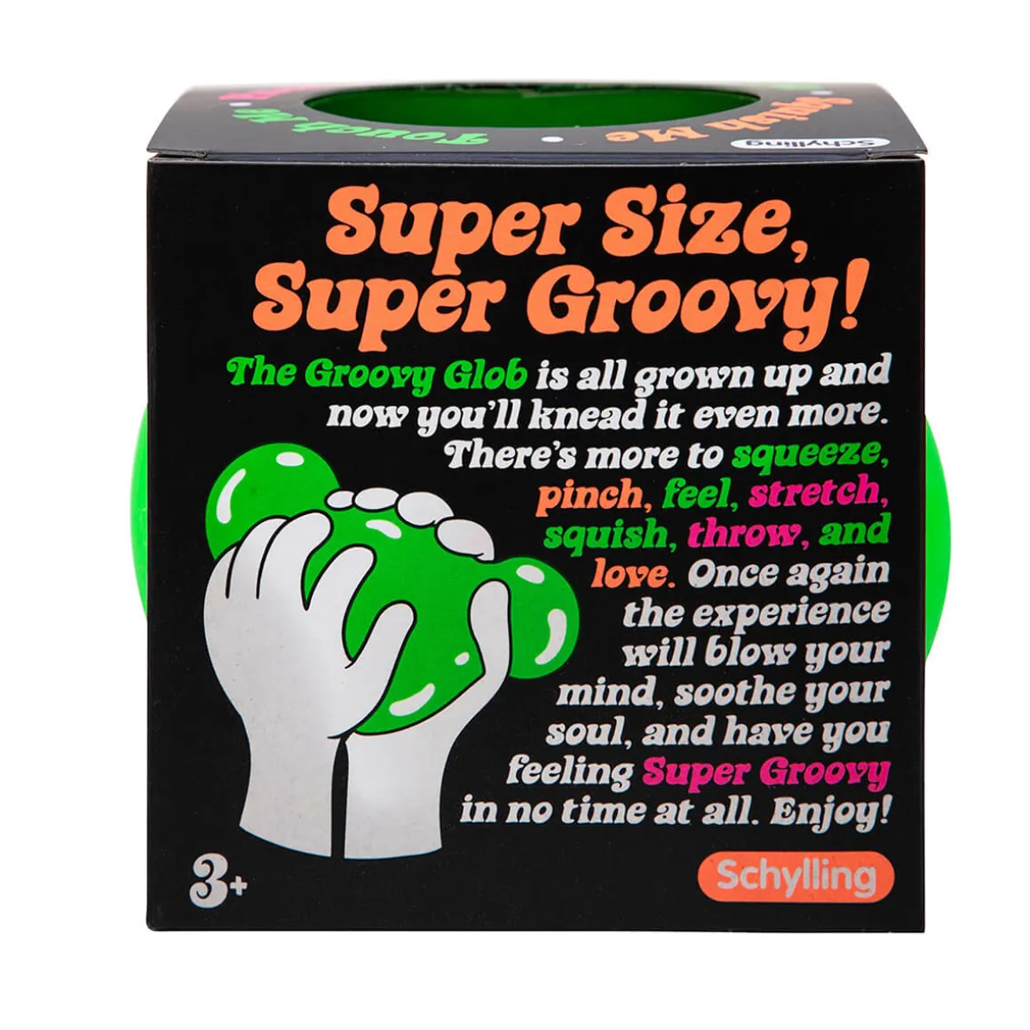 Super Needoh Groovy Glob Squishy Toy by Schylling