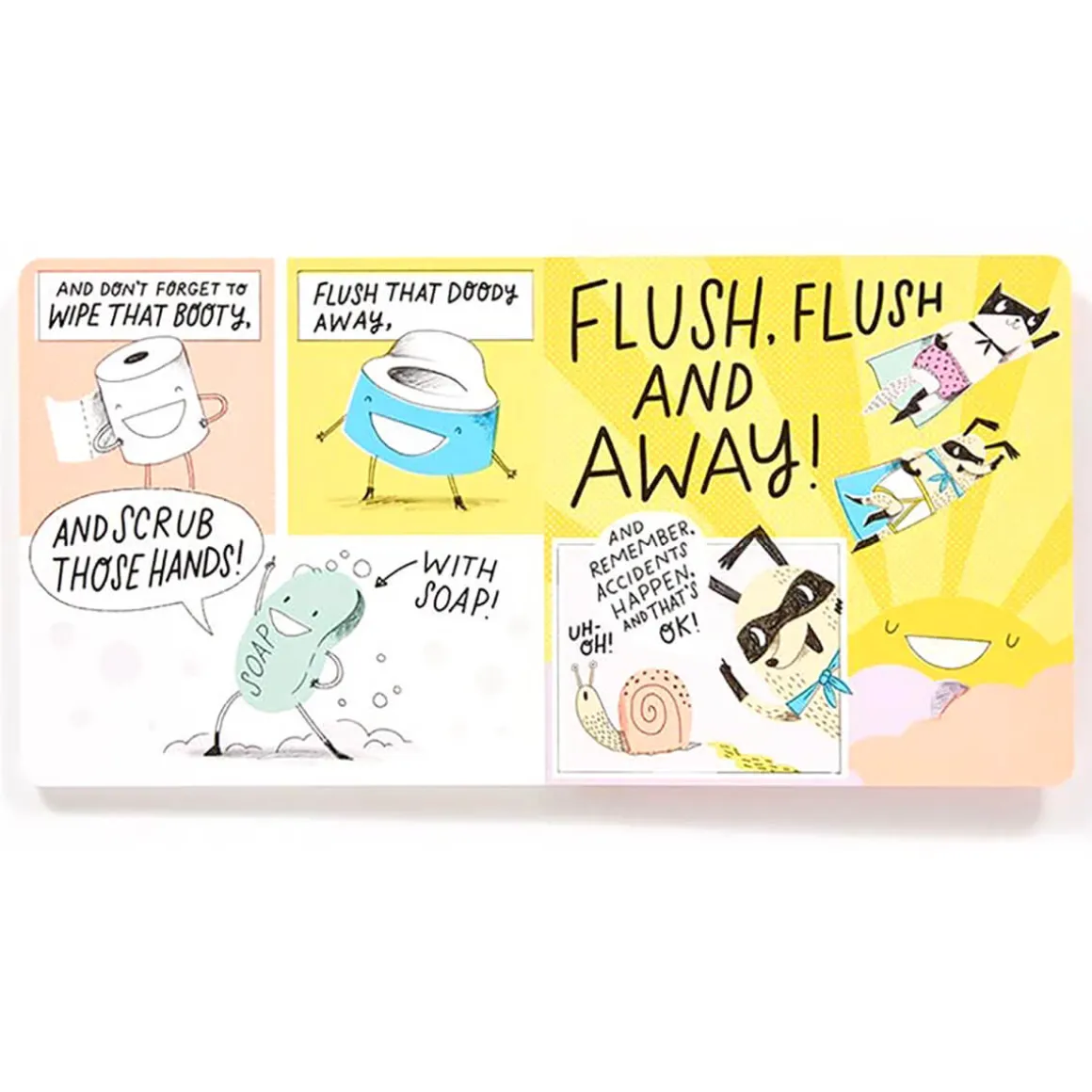 Super Pooper And Whizz Kid: Potty Power by Sabrina & Eunice Moyle