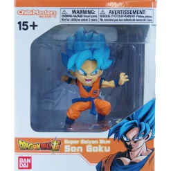 Super Saiyan Blue Son Goku Chibi Masters Dragon Ball (Wave 01) Collectable Figure by Bandai