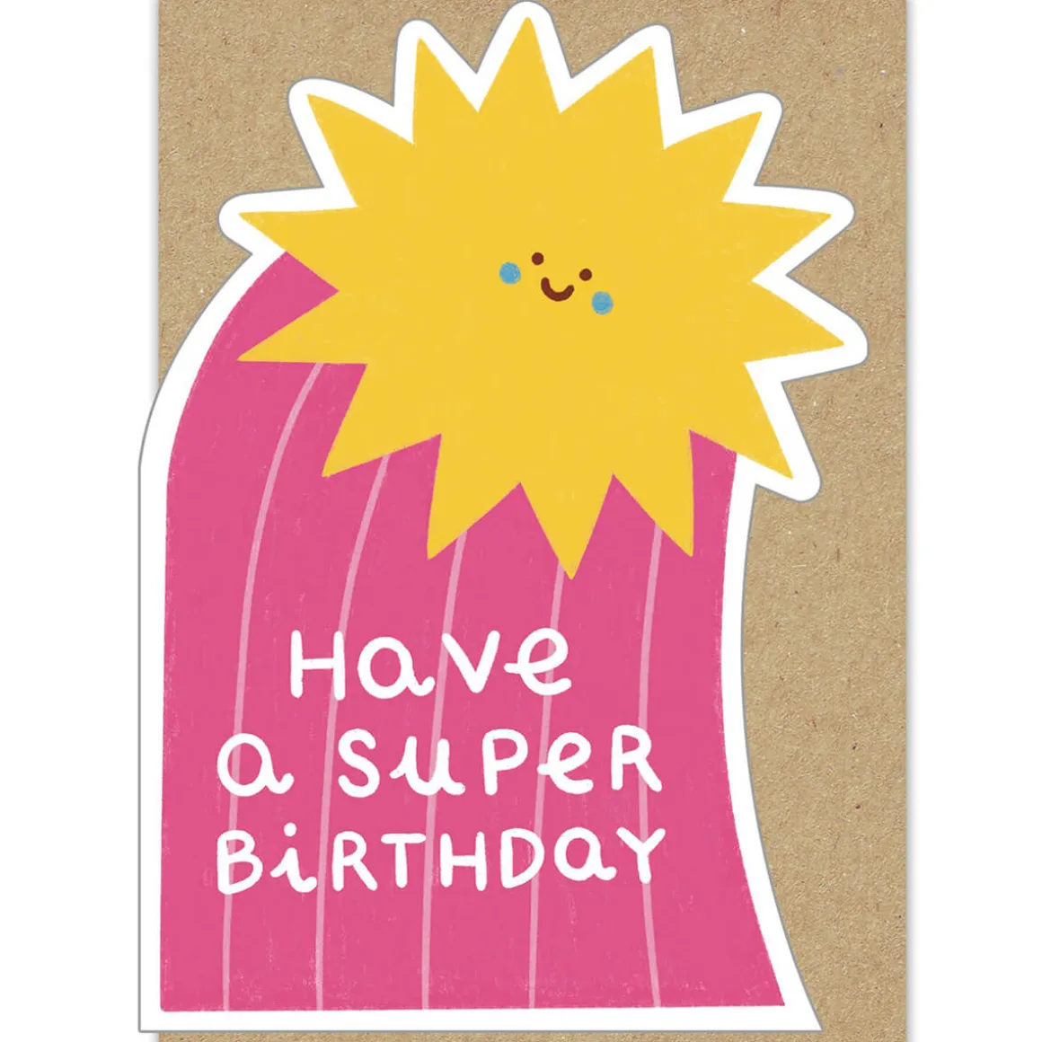 Superstar Birthday Greetings Card by Marylou Chalon for Stormy Knight