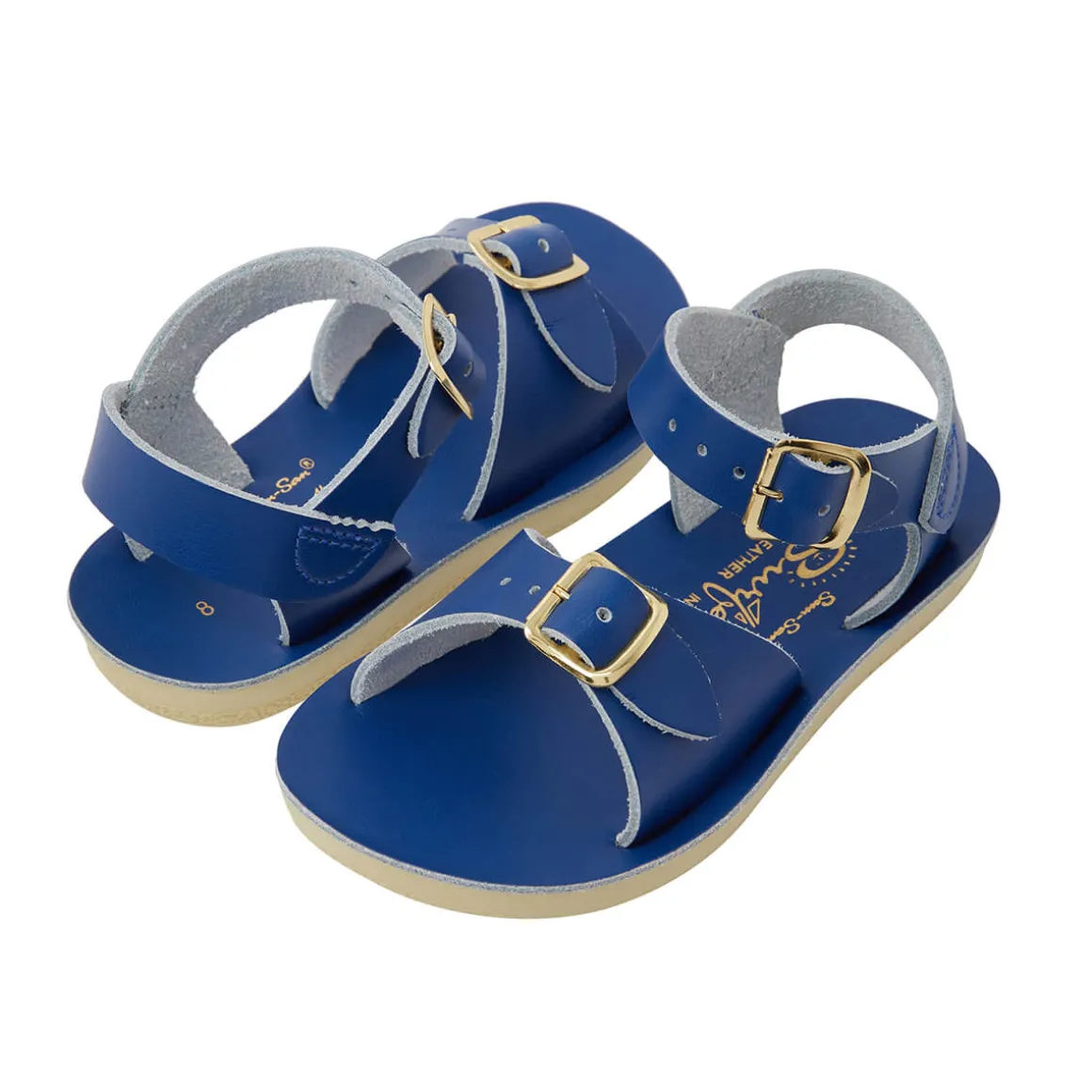 Surfer Sandals in Cobalt by Salt-Water