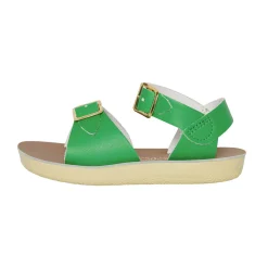 Surfer Sandals in Kelly Green by Salt-Water