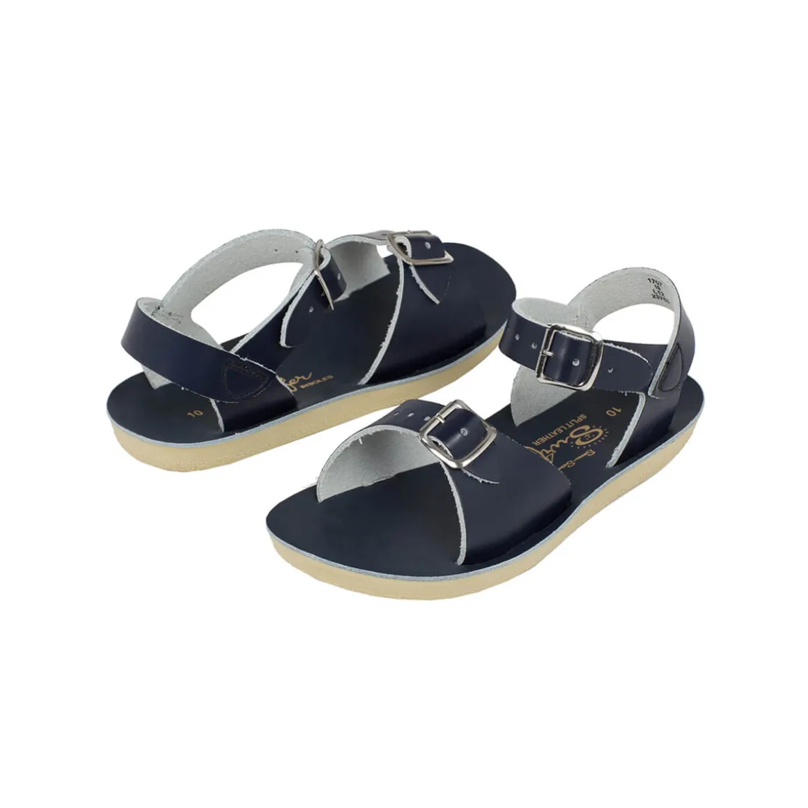 Surfer Sandals in Navy by Salt-Water