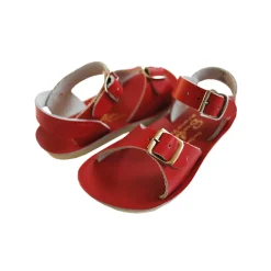 Surfer Sandals in Red by Salt-Water - Last Ones In Stock - SS 5-7 / EUR 20-23