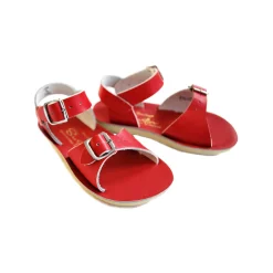 Surfer Sandals in Red by Salt-Water - Last Ones In Stock - SS 5-7 / EUR 20-23