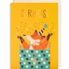 Surprise Greetings Card by Lydia Nichols for Lagom Design