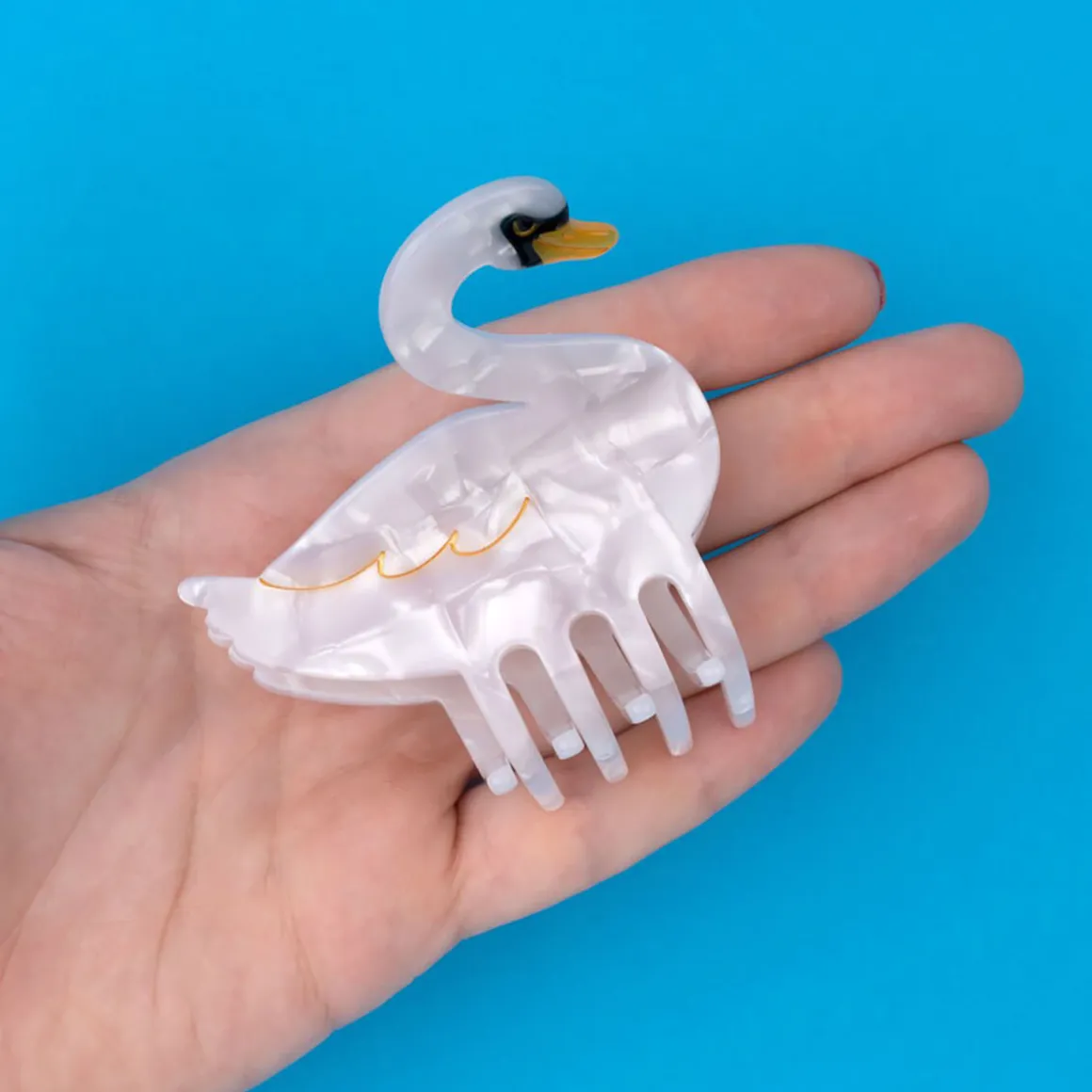 Swan Hair Claw by Coucou Suzette