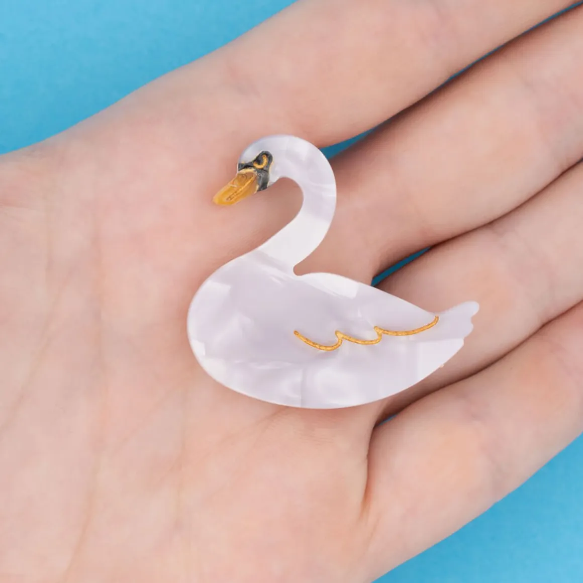 Swan Hair Clip by Coucou Suzette