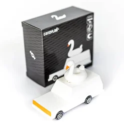 Swan Wagon White Mini Candycar By Candylab Toys