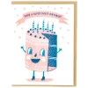 Sweet Cakes Greetings Card by Hello! Lucky