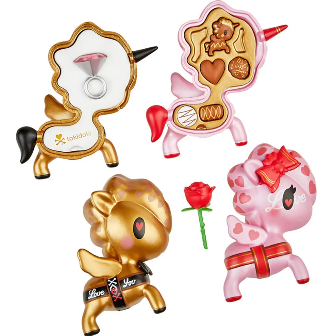 Sweet Heart Unicorno Valentine Sweethearts Figures (Limited Edition) by Tokidoki
